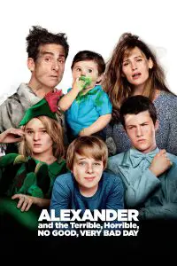 Poster for the movie "Alexander and the Terrible, Horrible, No Good, Very Bad Day"