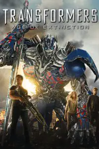 Poster for the movie "Transformers: Age of Extinction"