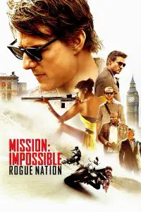 Poster for the movie "Mission: Impossible - Rogue Nation"
