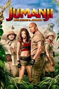 Poster for the movie "Jumanji: Welcome to the Jungle"