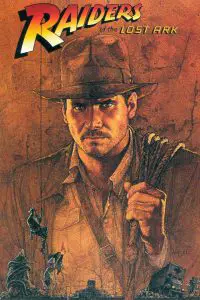 Poster for the movie "Raiders of the Lost Ark"